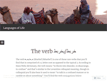 Tablet Screenshot of languagesoflife.com